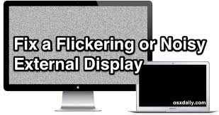 When the computer is switched on, the led stops blinking and changes to green, indicating good signal reception. Fix A Flickering Screen Issue With External Displays On Mac After Updating Mac Os X Osxdaily