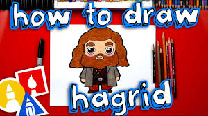 Books sketching and drawing for children: How To Draw Hagrid From Harry Potter Youtube