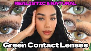 Best Green Contact Lenses For Natural Dark Brown Eyes |Solotica Lenses!