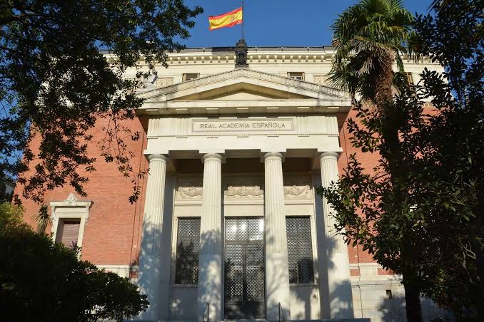 Sede principal de la Real Academia Española en Madrid., AI generated