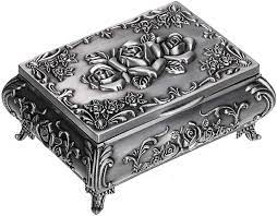 Learn about some of the ways stones are set in antique jewelry including gypsy, millegrain, pave', and invisible settings. Buy Hipiwe Vintage Metal Jewelry Box Small Trinket Jewelry Storage Box For Rings Earrings Necklace Treasure Chest Organizer Antique Jewelry Keepsake Gift Box Case For Girl Women Small Online In Hungary B07k7h5j2z