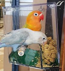 Bird Cage Seed Catcher Tray Birds Love Bird Feeder Seed Tray For Lovebirds Cockatiels Canaries Sun Conures Bird Food Dish And Seed Cat Bird Seed Feeders Bird Feeders Window Bird Feeder