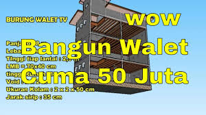 Termasuk perhitungan elemen pelat, balok, kolom. Wow 50 Jt Bangun Rumah Walet Ini Desainnya Youtube