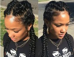 From thick hair to thin, as well as curly and straight, these braids will suit everyone. Underhand Corn Rows Cornrows Hair Game Multi Colored Hair