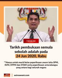 13 mei hingga 22 julai 2019. My Semporna 24 Jun 2020 Adalah Tarikh Buka Sekolah Facebook