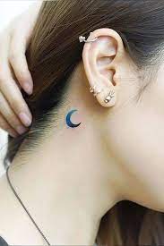 Or perhaps you think of star tattoos shooting across your there are other meanings behind the moon. 20 Cute Behind The Ear Tattoos For Women In 2021 The Trend Spotter