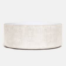Graydon shagreen plinth square coffee table $ 3340.0 regular $. Hilson Shagreen Oval Coffee Table White Plantation Design