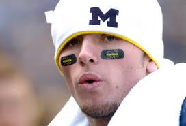 Police called, former Michigan QB Tate Forcier hospitalized after hanging  from third-story window