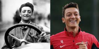Enzo ferrari and mesut özil are the spitting image of each other image. Til Mesut Ozil Was A Founder Of Ferrari Company Imgur