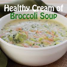 This Creamy And Healthy Broccoli Soup Is Prepared Using All Clean Ingredients It Is Also Dairy Fre Cream Of Broccoli Soup Delicious Soup Broccoli Soup Recipes