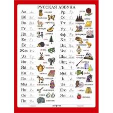 Alfabet rosyjski jest oparty na systemie graficznym zwanym cyrylicą. Alfabet Rosyjski 120x160cm Ru