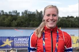 Lotte miller at world triathlon. Lotte Miller