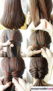 kolay sac modelleri ve kolay sac modeli yapimi orta uzunlukta sac stilleri sac modeli egitimleri kolay sac modelleri