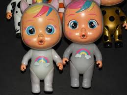 Crybabies Magic Tears Doll Lot of 6 IMC Toys 5" plus 4 cups