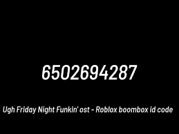 Top 7 roblox rap id song. Ugh Friday Night Funkin Ost Roblox Music Id Removed Youtube