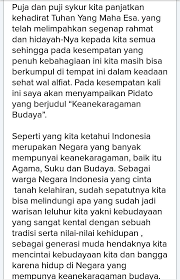 Buatlah Pidato Persuasif Bertema Keragaman Budaya Wujud Kekayaan Indonesia Brainly Co Id