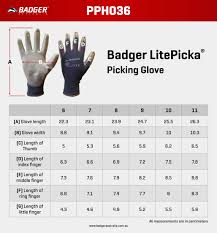 Sizing Charts Information Badger Australia