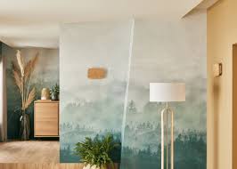 papier peint leroy merlin selection de modeles tendance et deco papier peint decoration chambre cosy papier peint vert