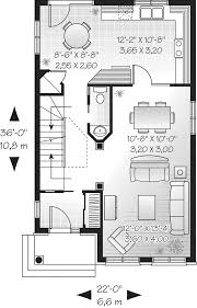 America's best house plans has a large collection of small floor plans and tiny home designs. Halston Narrow Lot Home Plan 032d 0295 House Plans And More