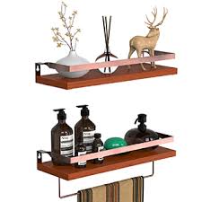 Bathroom glass shelf with rail 19.7, angle simple sus304 stainless steel with thick tempered glass, wall shelf little shelf, bathroom organizer storage shelf, vanity shelf wall mount, brushed. Amazon Com Vdomus Tempered Glass Bathroom Shelf 2 Tier Shelf With Towel Bar Wall Mounted Shower Storage 15 2 By 5 Inches Brushed Silver Finish 2 Tier Glass Shelf Kitchen Dining