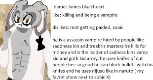 Maybe you would like to learn more about one of these? James Blackheart By Dbdandsam On Deviantart