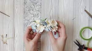 How To Make Bridal Hair Accessories Easy Diy Hair Comb Flowers Pearl Beads Https Diygods Com How To Bridal Hair Accessories Hair Jewelry Diy Hairstyles