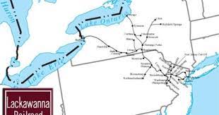 Erie Lackawanna Route Map Pin On Trains, Trains, And More.......