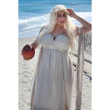 Maybe you would like to learn more about one of these? Game Of Thrones A Song Of Ice And Fire Daenerys Targaryen Cosplay Graues Langes Kleid