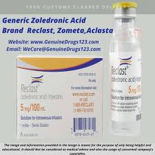 Aclasta inhibits the release of calcium from bones. Generic Zoledronic Acid Brand Reclast Zometa Aclasta By Leecathy