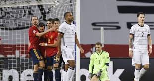 Maxifoot c'est tout le football sur internet ! Foot L Nations Ligue Des Nations L Espagne Met L Allemagne En Deroute