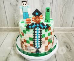 Торт для настоящих поклонников игры. Zakazat Tort Minecraft Majnkraft V Kieve 146 Luchshie Detskie Torty