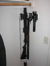 Text hanger, rack, shelf bracket, wall hanger Pin On Home Self Defense Shotgun Rack