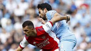 The home side call upon their rich attacking resources by bringing on riyad mahrez to replace a torrid first half for arsenal ends with them three goals and a man down. Wd6dekshy2zyrm