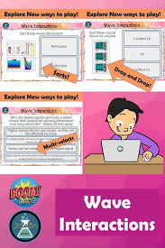 Boom Cards Wave Interactions And Signals In 2020 Ngss Interactive Elementary Grades