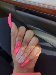 Floral acrylic nails are never out of style and this design will prove that! Pin By Lyssa On Nails Coffin Nails Designs Pretty Acrylic Nails Trendy Nails
