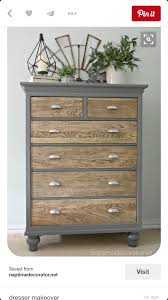 Gray And Stain Dresser Rustic Master Bedroom Decor Redo Furniture Refurbished Furniture