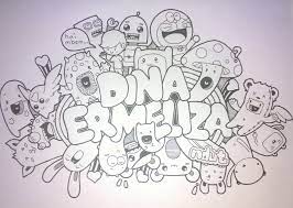 Pasalnya doodle art merupakan gambar yang sangat sederhana yang dibuat dalam bentuk abstrak. Doodle Drawing Name Novocom Top