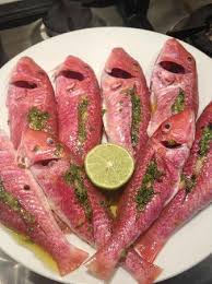 Poisson Rouge Pour La Braise De Why Not Picture Of Why Not B B Et Restaurant Tropicale Piriac Sur Mer Tripadvisor