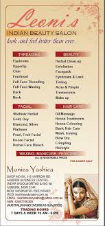 Salon near me feature also helps in searching for salons on the basis of distance, price and other filters. Leoni S Indian Beauty Salon Auburn Sydney