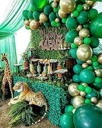 4.4 out of 5 stars 5. Amazon Com 2021 Jungle Safari Theme Party Supplies 110 Pcs Balloon Garland Kit Favors For Kids Boys Birthday Baby Shower Decor Balloons For Parties Christmas Party Birthday Balloons Decorations Toys Games