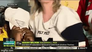 Isaiah wilson explains viral draft night moment w/mom & gf | bussin with the boys #058. Nfl Gossip Nfl Draft Pick S Mom Has To Pull His White Gf Off Of Him Page 34 Lipstick Alley
