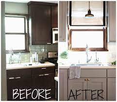 Painted Tile Backsplash Tutorial Once I D Settled On Painting My Kitchen Cabinets A Med Painting Tile Painting Tile Backsplash Tile Backsplash Bathroom