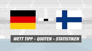 Gemeinnütziges forum finnischer kultur, wissenschaft und wirtschaft im deutschsprachigen europa. Deutschland Finnland Tipp Prognose Quoten Eishockey Wm 2021