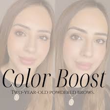 Two years ago she got her brows done by me. I'm so amazed by the healing  process and how natural they still look today! 🙌🏼 What I love about  powder brows is