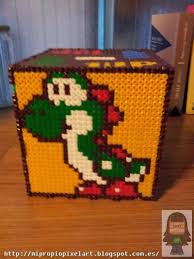 Hucha Mario Bros Grande Hama Beads Hama Hucha