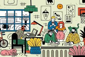 Ad Age Best Places To Work 2019 Illustration By Cristina Spano