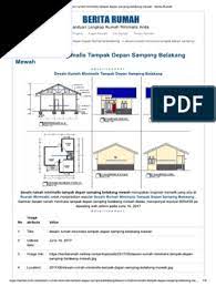 Elemen garis horizontal ini tampil dalam berbagai elemen, dari bagian atas bisa kita dapatkan pada lisplank atap, jalusi lubang angin di bawah atap dan pada area sunscreen kanopi teras. Desain Rumah Minimalis Tampak Depan Samping Belakang Mewah Berita Rumah