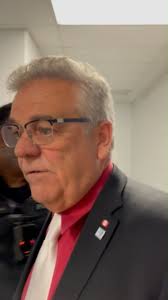 Town of BWG Mayor James Leduc walking out of the open forum at last night’s  Council meeting, then instructing police to get ‘these people out of  here…’, It’s a public forum, Council and the Mayor are ...
