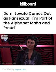 Oh hey, which part of the alphabet mafia are . Woo Let S Go Alphabet Mafia Pansexual