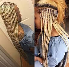 Hair Braiding Hairstyles For Black Women Blonde Braids African Braids Hairstyles Blonde Braids Braided Hairstyles